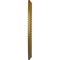 Ekena Millwork Bradford Ceiling Medallion (Fits Canopies up to 6 5/8"), 12 1/2"OD x 3 7/8"ID x 3/4"P, Gold CM12BRGLS - alternate 2